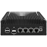 Mini Computer 12th Gen N100/i3-N305 Dual Display DDR5 4x2.5GbE Fanless Mini Desktop PC